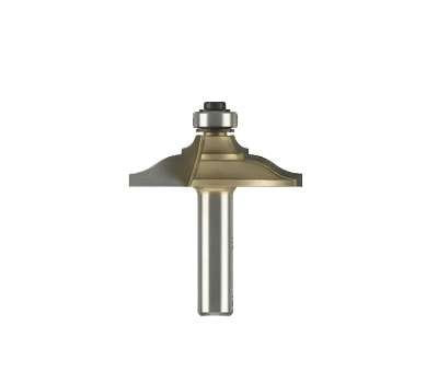 Robustline Double Fillet Bit With Ball Bearing Bits Router Bits Premium Hardware for Door Cabinet Window Furniture and Interior Use